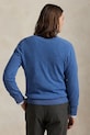 Шерстяной свитер Polo Ralph Lauren 710876756 голубой AW25