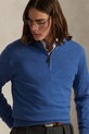 Шерстяной свитер Polo Ralph Lauren голубой 710876756