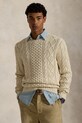 Βαμβακερό πουλόβερ Polo Ralph Lauren βαμβάκι κίτρινο 710917054