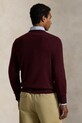 Vlněný svetr Polo Ralph Lauren 710974148 burgundské AW25