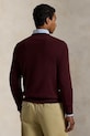 Vlněný svetr Polo Ralph Lauren 710974148 burgundské AW25