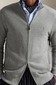 Polo Ralph Lauren cardigan in lana grigio 710974149