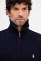Polo Ralph Lauren pulover de lână bleumarin 710974167