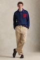 Дрехи Пуловер с вълна Polo Ralph Lauren 710978087 тъмносин