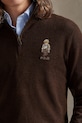 Polo Ralph Lauren pulover de lână maro 710978300