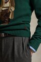 Μάλλινο πουλόβερ Polo Ralph Lauren πράσινο 710978308
