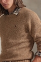 Oblečení Svetr s příměsí vlny Polo Ralph Lauren 710982142 hnědá