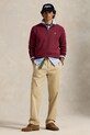 Odzież Polo Ralph Lauren sweter 710P06234 bordowy