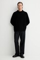 A.P.C. sweter z dodatkiem wełny Pull Tyler WPABE.H23243 czarny AW25