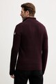 Odzież Colmar sweter z wełną 4472.5YR bordowy