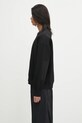 Y-3 sweter z wełną Padded Knit Crew KD2555 czarny AW25