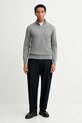 Calvin Klein pulover LV040BM356 gri AW25