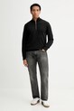 Calvin Klein sweter LV040BM356 czarny AW25