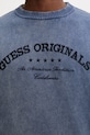 Βαμβακερό πουλόβερ Guess Originals M5BR01.Z3P41 σκούρο μπλε