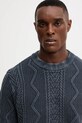 Pepe Jeans sweter bawełniany granatowy PM7000001
