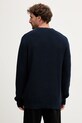 Odzież Pepe Jeans sweter bawełniany PM7000006 granatowy