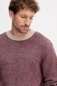 Pepe Jeans sweter z domieszką wełny czerwony PM7000017