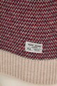 Pepe Jeans sweter z domieszką wełny PM7000017 bordowy