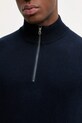 Pepe Jeans pulover din amestec de lână PM7000012 bleumarin