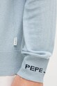 Pepe Jeans sweter z domieszką wełny PM7000013 niebieski
