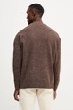 Odzież Pepe Jeans sweter z domieszką wełny PM7000023 brązowy