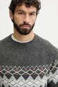 Pepe Jeans sweter z domieszką wełny szary PM7000024