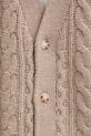 Levi's kardigan z dodatkiem wełny 003B5 beżowy