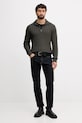 Armani Exchange pulover din amestec de lână XM001332.AF13776 verde AW25