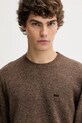 Levi's sweter z dodatkiem wełny brązowy A4320.0027