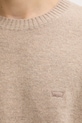 Sveter s prímesou vlny Levi's A4320.0030 béžová
