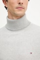 Tommy Hilfiger pulover din amestec de lână MW0MW40446 gri