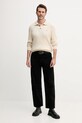 Tommy Hilfiger sweter z domieszką kaszmiru MW0MW40447 beżowy AW25