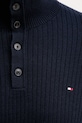 Tommy Hilfiger maglione con aggiunta di cachemire MW0MW40447 blu navy