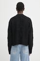 Odzież Heliot Emil sweter wełniany PREAW25.M.07.063.BLK01. czarny
