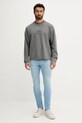 Pulover Calvin Klein Jeans LV04RD300G siva AW25