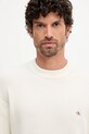 Calvin Klein Jeans sweter bawełniany beżowy LV04RD313G