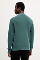 Odzież Calvin Klein Jeans sweter bawełniany LV04RD313G turkusowy