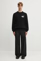 MM6 Maison Margiela sweter wełniany SH2HL0030.M13168.900S czarny