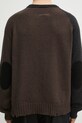 MM6 Maison Margiela woolen jumper black SH2HL0028.M13160.961