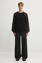MM6 Maison Margiela woolen jumper SH2HL0028.M13160.961 black