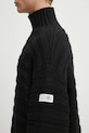 MM6 Maison Margiela woolen jumper black SH0HA0004.M13040.900
