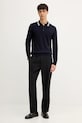 Trussardi sweter M0198000021N granatowy AW25