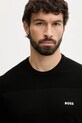 Свитер с добавлением шерсти BOSS Green чёрный 50547507