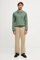 BOSS Green maglione in cotone 50551688 verde AW25