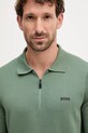 BOSS Green maglione in cotone verde 50551688