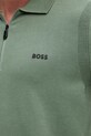 BOSS Green maglione in cotone 50551688 verde