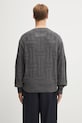 Oblečení Bavlněný svetr Kenzo Gots Kenzo Weave Jumper FF55PU7083CB šedá
