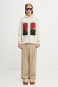 Kenzo kardigan z wełną Rws City Zipped Cardigan FF65CA7453CF