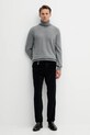Paul&Shark sweter wełniany 15311064 szary AW25