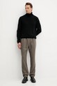 Paul&Shark sweter wełniany 15311064 czarny AW25